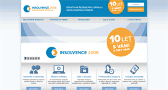 Desktop Screenshot of insolvencnispravce.info